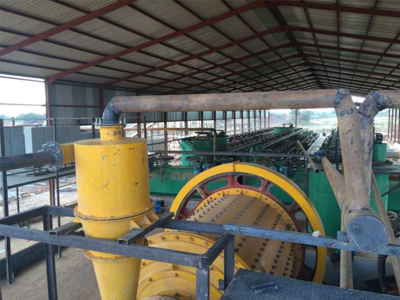 剛果50t/h 銅鈷選礦生產(chǎn)線 剛果50t/h 銅鈷選礦生產(chǎn)線