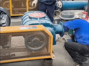 寧夏YGM175施工現(xiàn)場(chǎng)的安裝工作業(yè)中