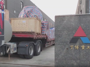 俄羅斯69線配套設(shè)備第一車出發(fā)