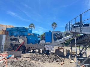 時產(chǎn)150-200噸的移動破碎站需要多少錢？